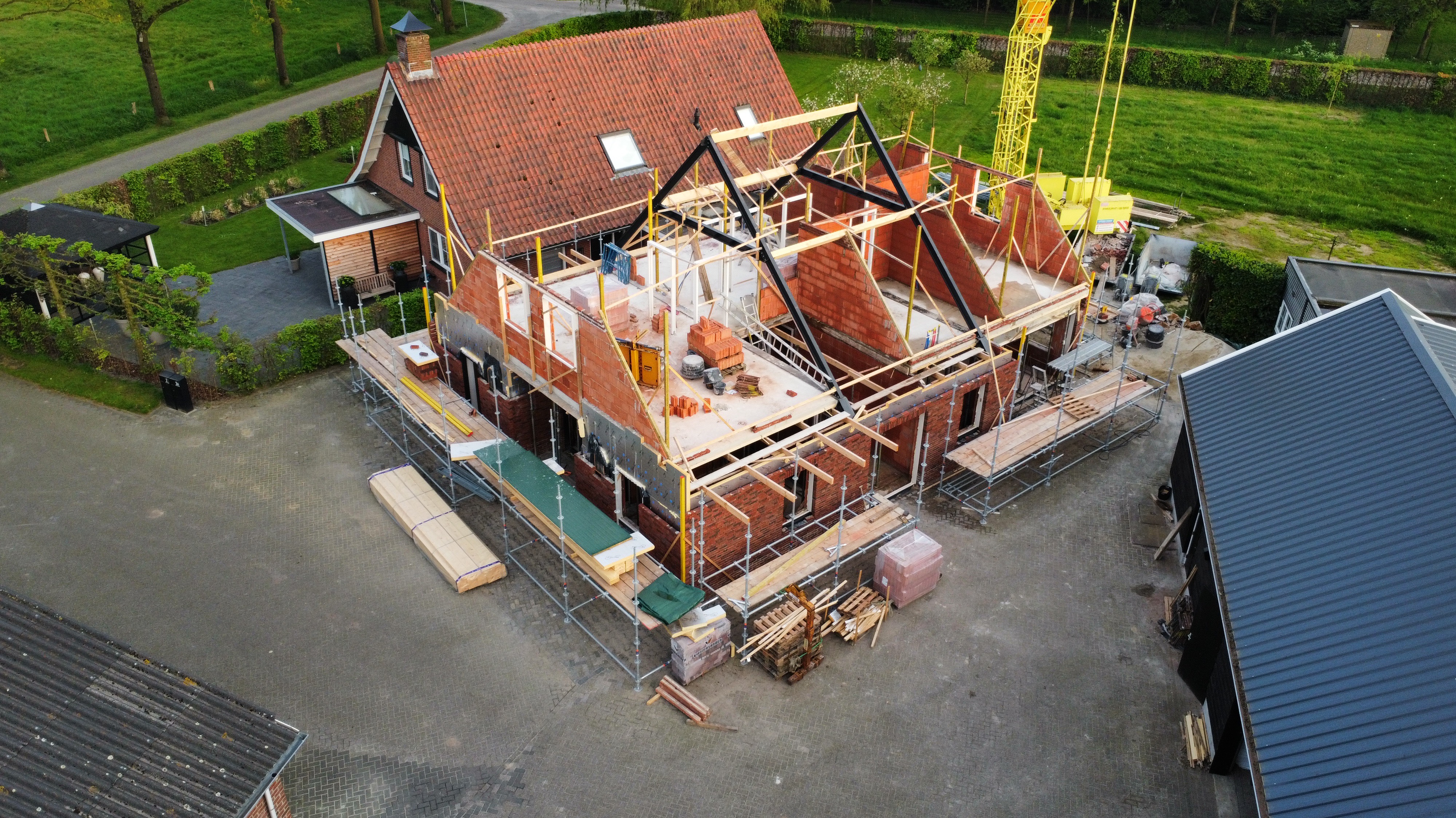 Uitbreiding woning Rossum foto